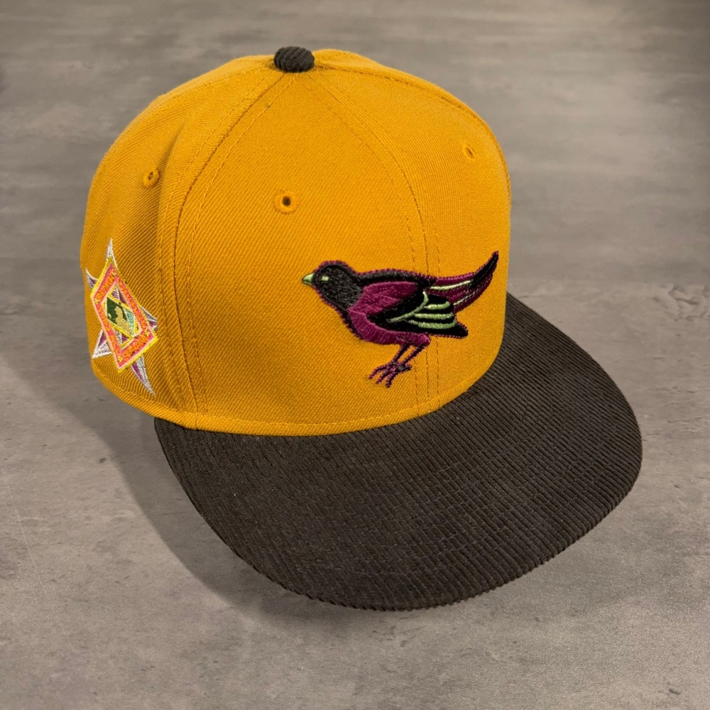 Hat Club My Fitteds Baltimore Orioles‎ New Era Cap 7 5/8 Scouts Pack Brown